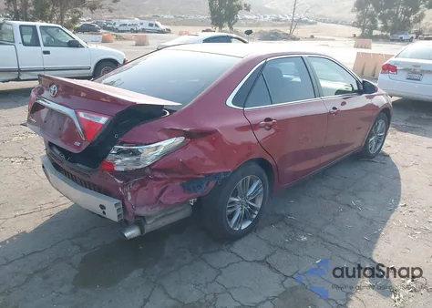 2017 Toyota Camry Se from USA, damaged, VIN 4T1BF1FK8HU615580